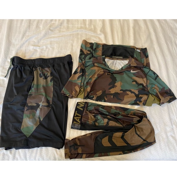 Nike Other - Men’s Nike Pro Combat 3 piece Set